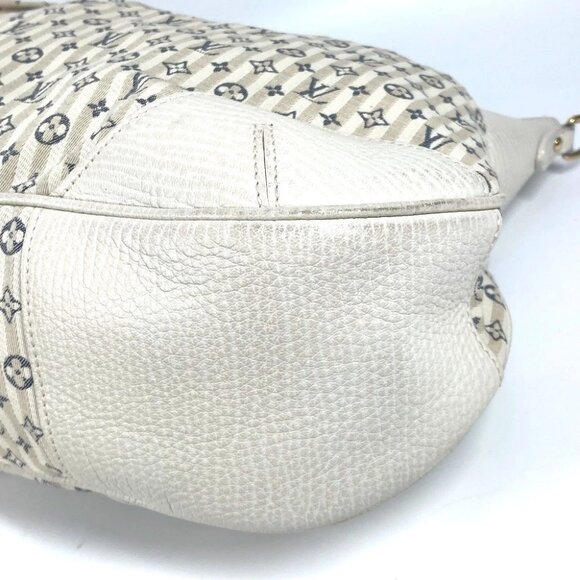 LOUIS VUITTON M95492 Monogram Mini-Lin Croisette Marina GM Hand Bag Tote Bag - Picture 9 of 13